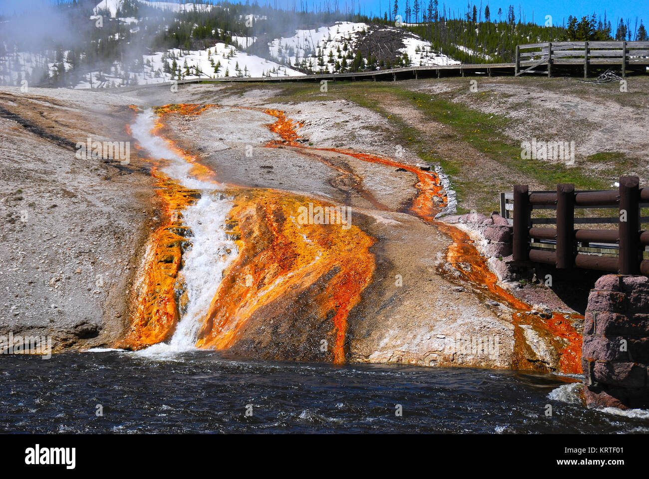 Geysers and Water Stock Photo Alamy