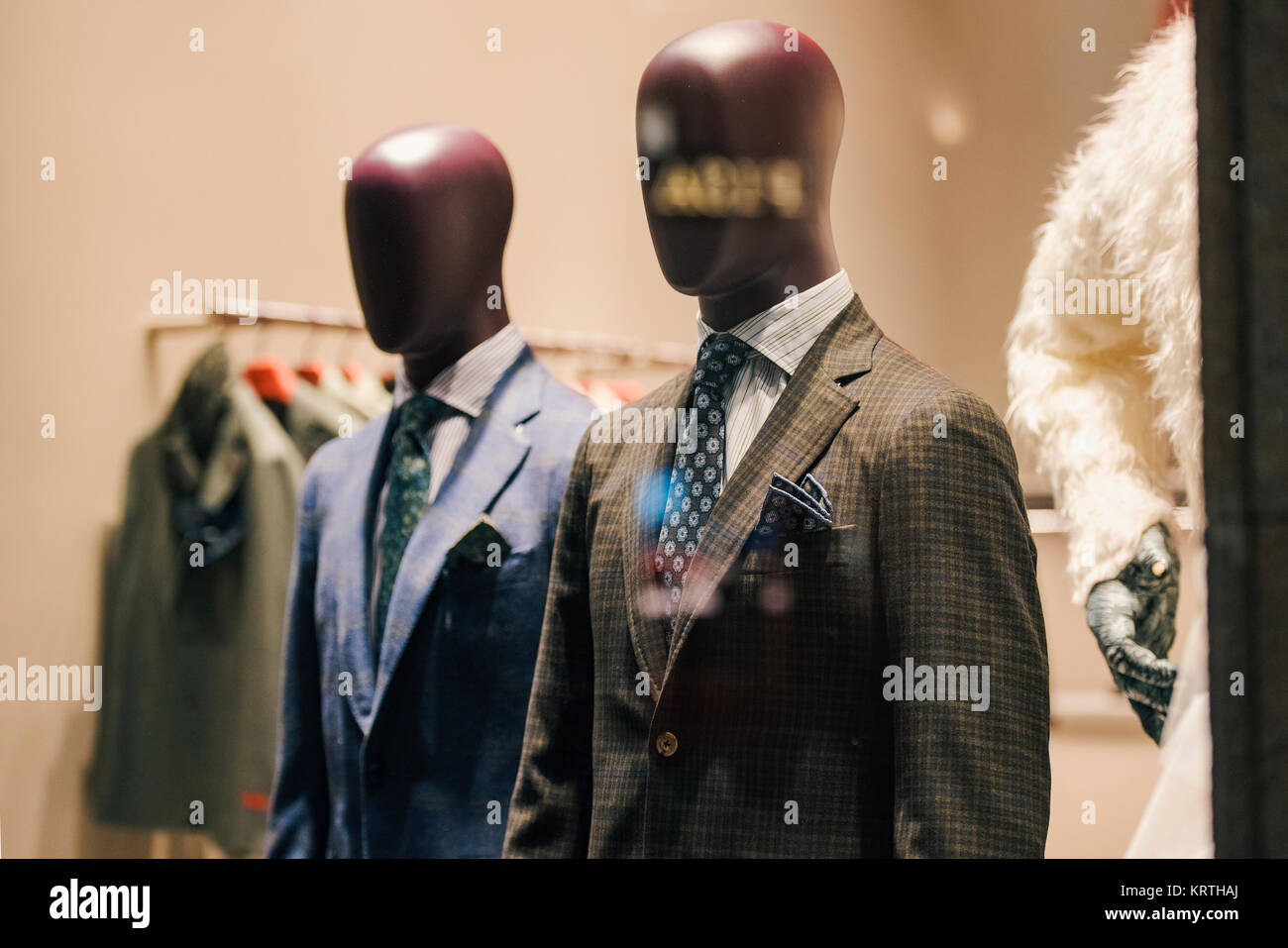 Luxury men clothing Stock Photo Alamy