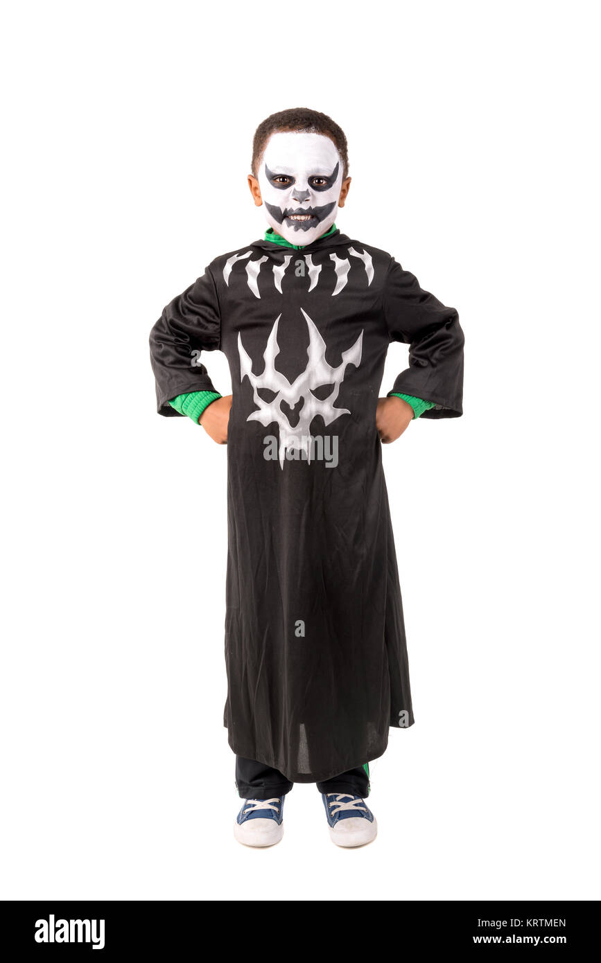 Kid in Halloween costume Stock Photo Alamy