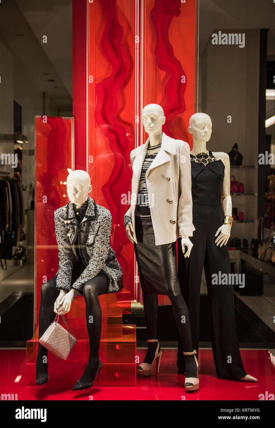 Woman clothing shop Stock Photo Alamy