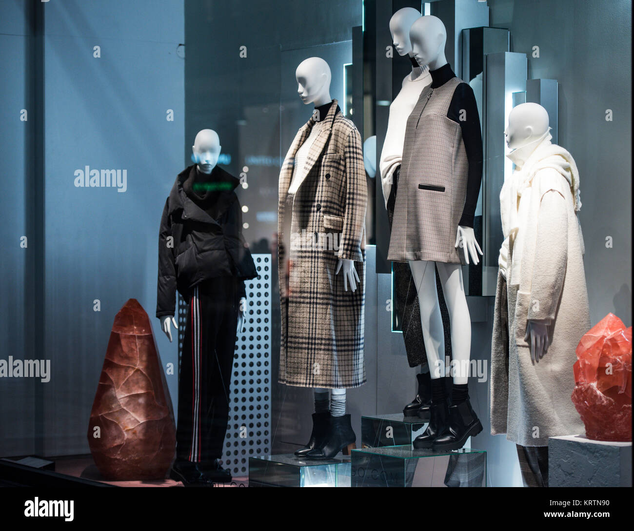 Milan, Italy November 10, 2016 Mango fashion store in Milan, Italy