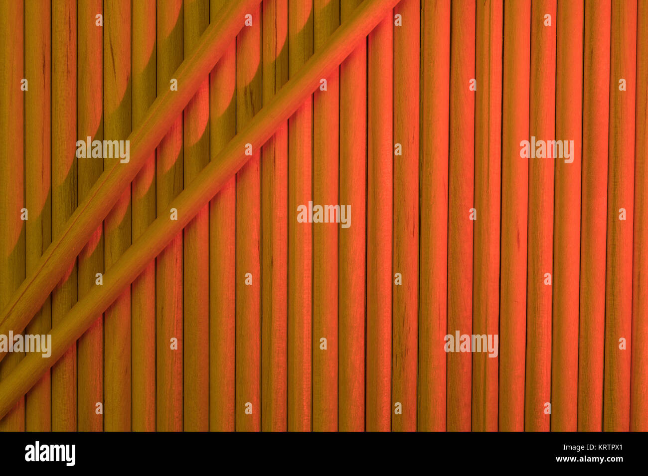 Close-up of wooden lollipop sticks. Stock Photo