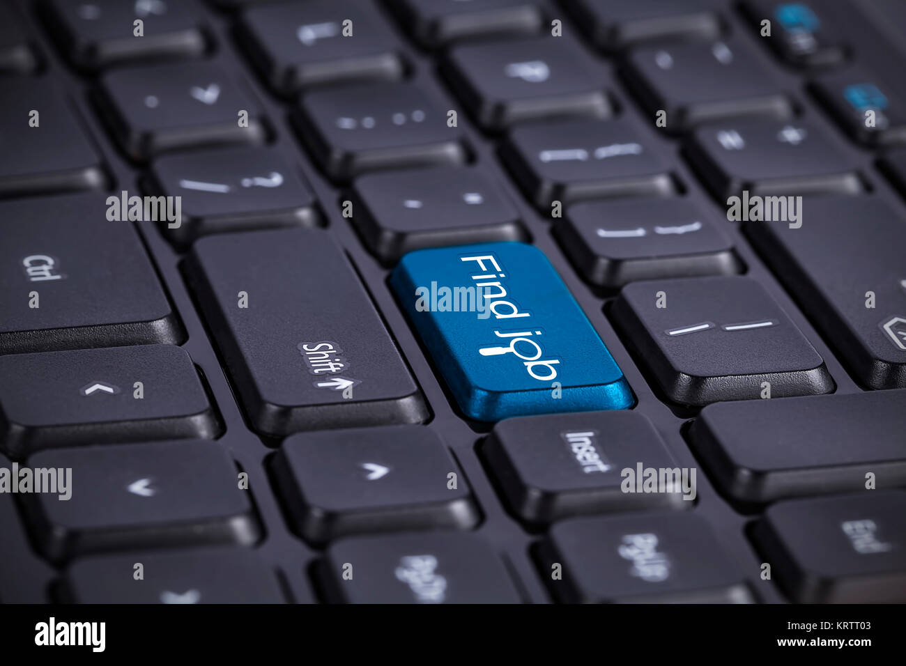 Blue enter key hi-res stock photography and images - Alamy