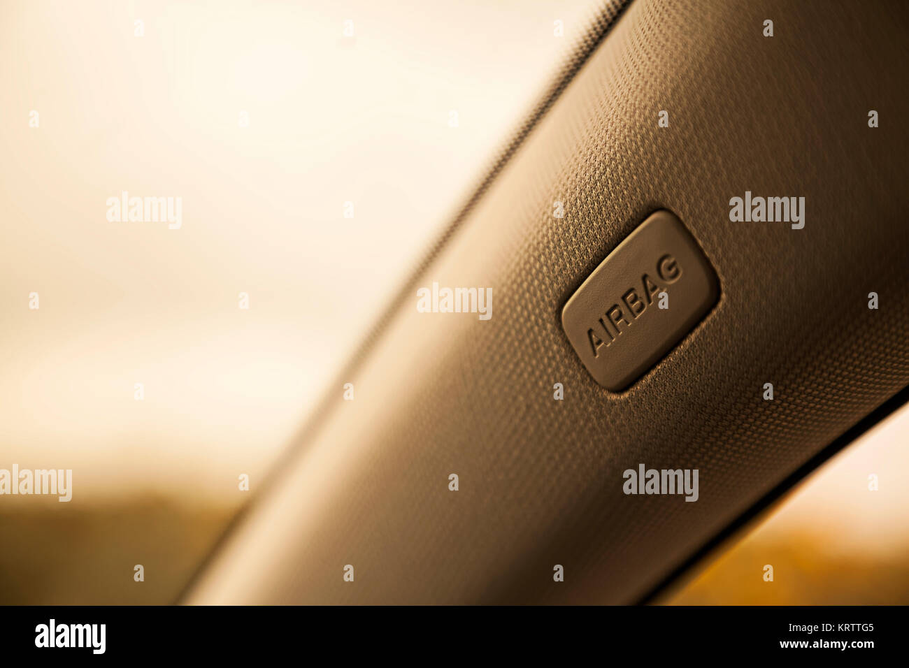 Airbag, driving safety Stock Photo Alamy