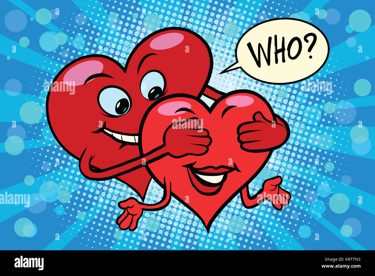 Who close your eyes love couple Stock Photo Alamy