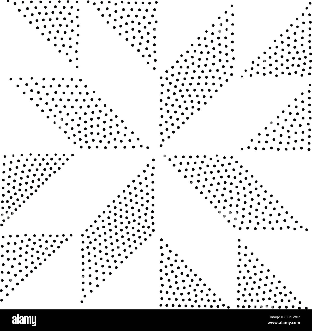 Vector geometric seamless pattern. Repeating abstract dots Stock Photo ...
