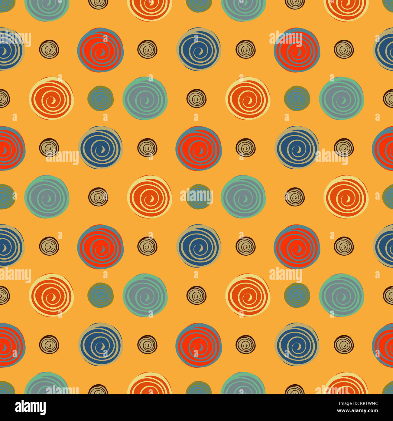 Abstract circles seamless pattern background Stock Photo - Alamy
