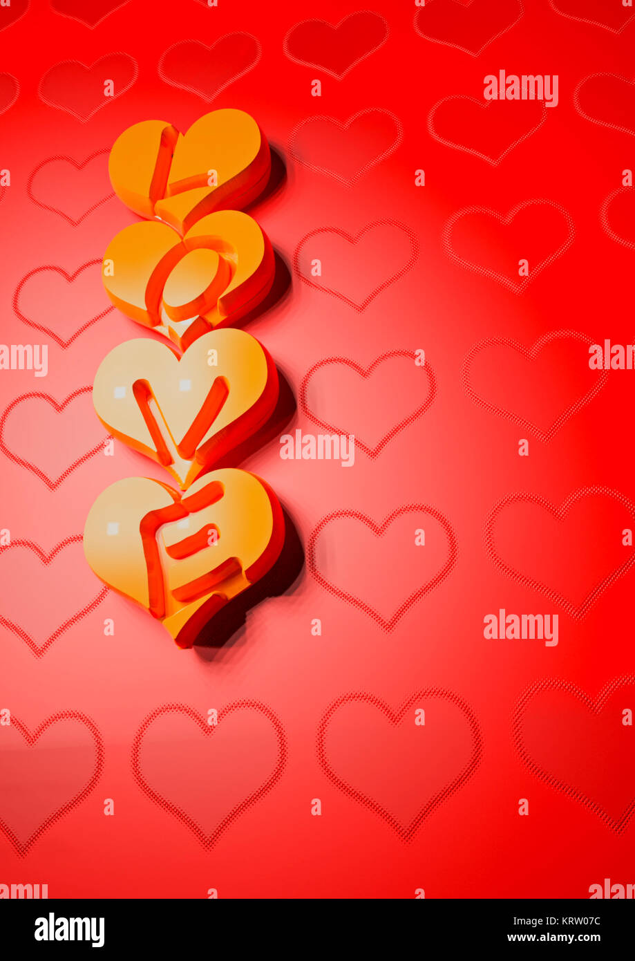 Social love heart made icons hi-res stock photography and images - Alamy
