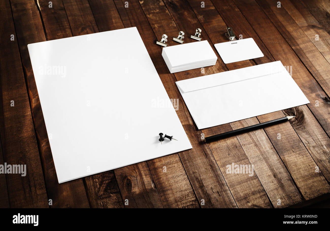 Blank template for ID Stock Photo - Alamy