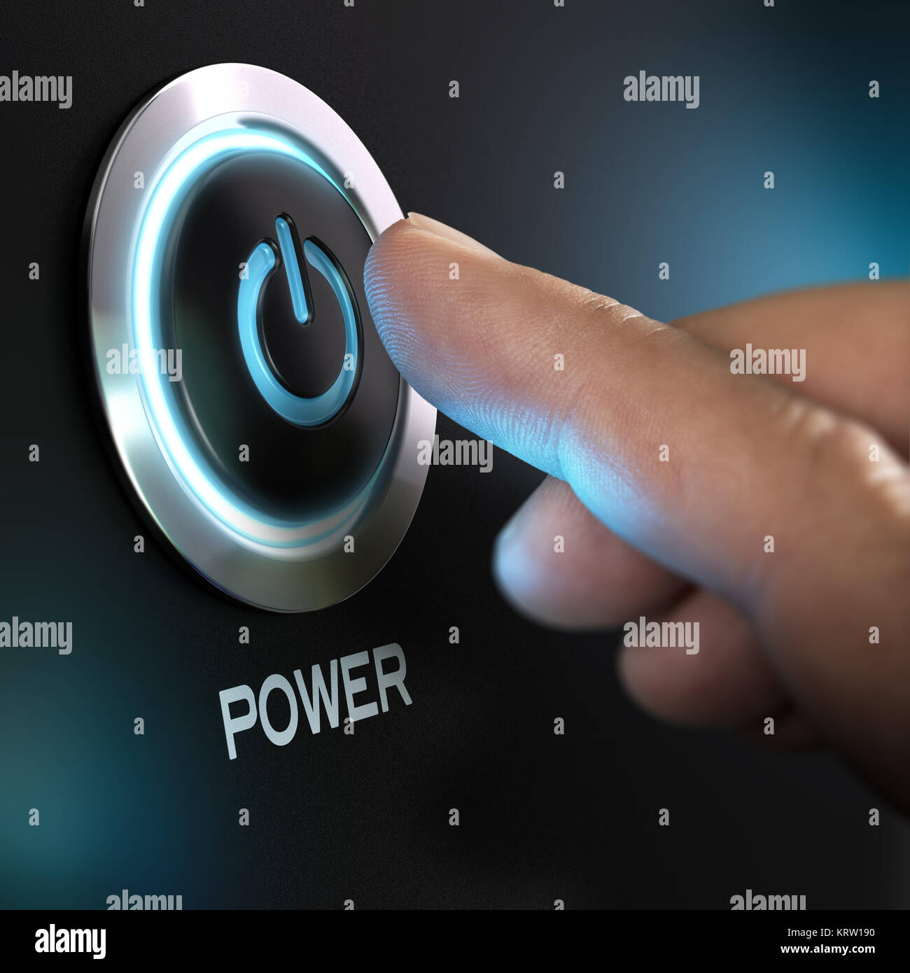 Finger Pressing Power Button On A Computer Stock Photo Alamy Finger Pressing Power Button On A Computer Stock Photo Alamy