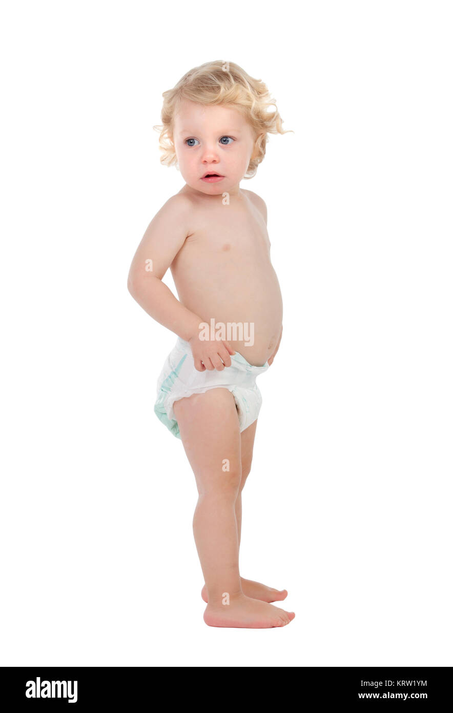 Toddler walking diaper hires stock photography and images Alamy