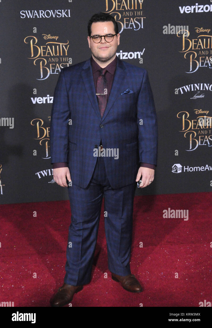 HOLLYWOOD, CA - MARCH 2: Actor Josh Gad attends Disney's "Beauty And ...