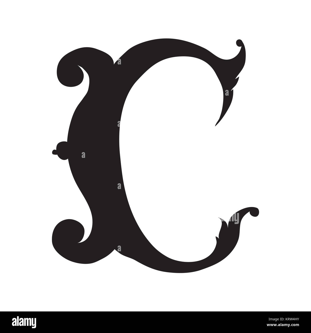 Letter C Font Styles