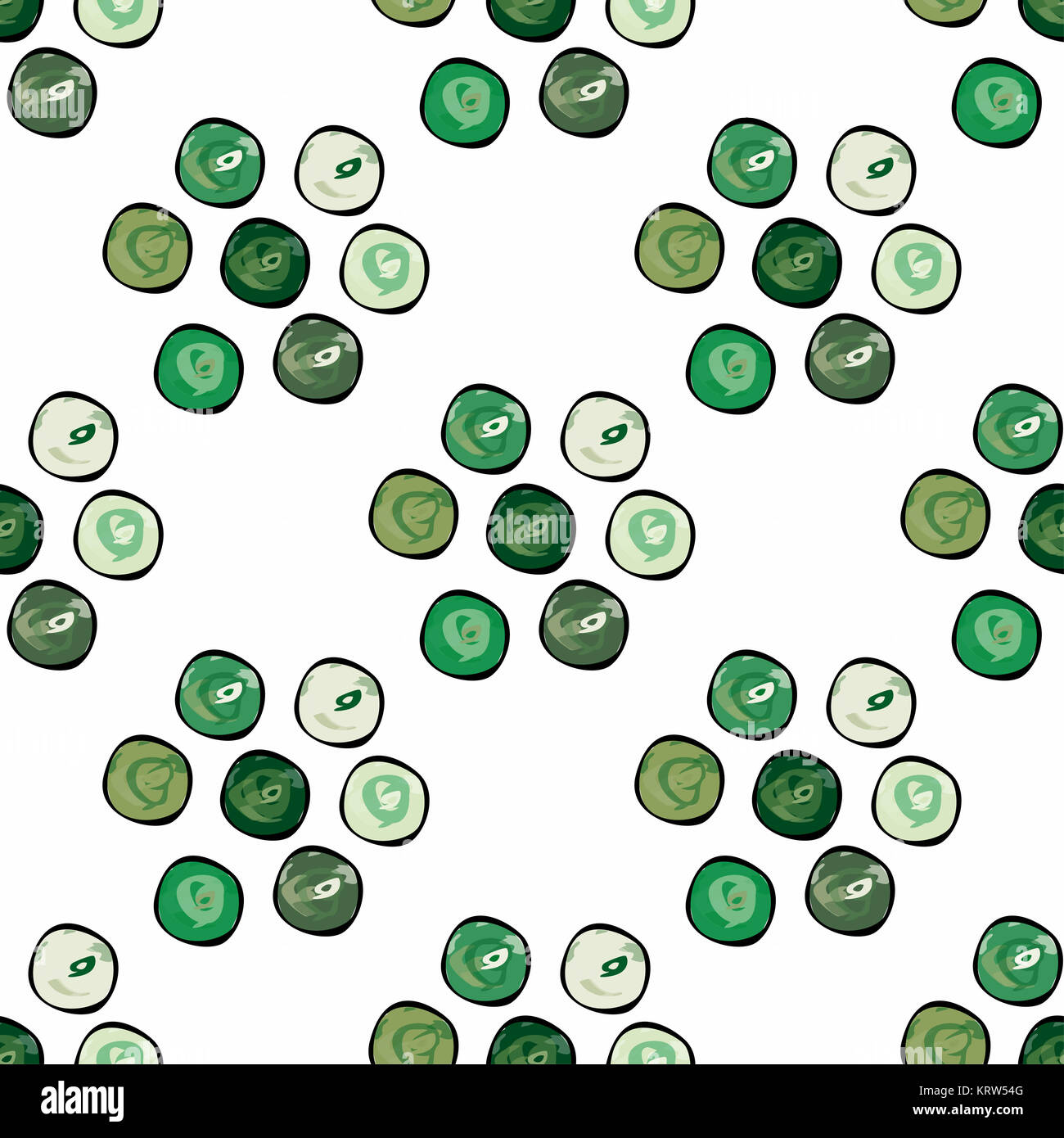Abstract circles background seamless vector pattern Stock Photo - Alamy