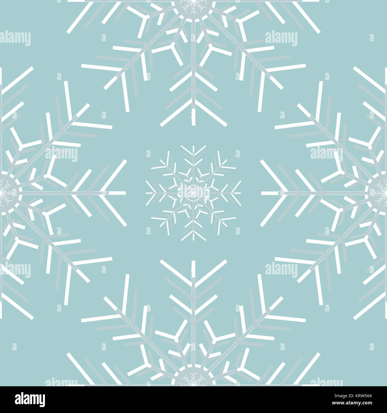 Christmas snowflakes seamless background Stock Photo - Alamy