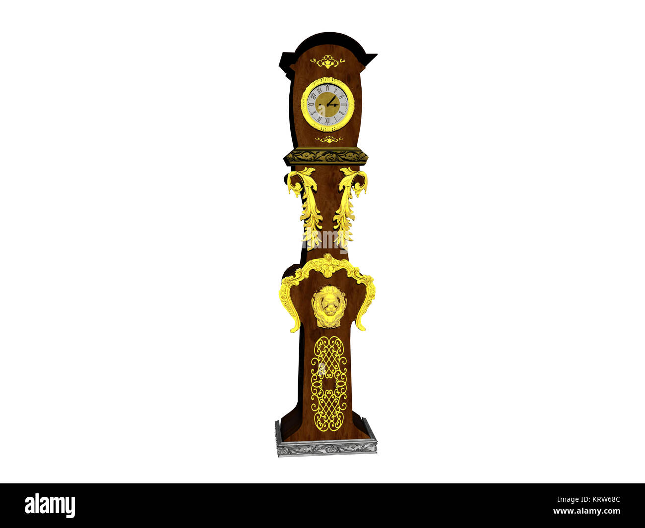 grandfather clock free Stock Photo Alamy
