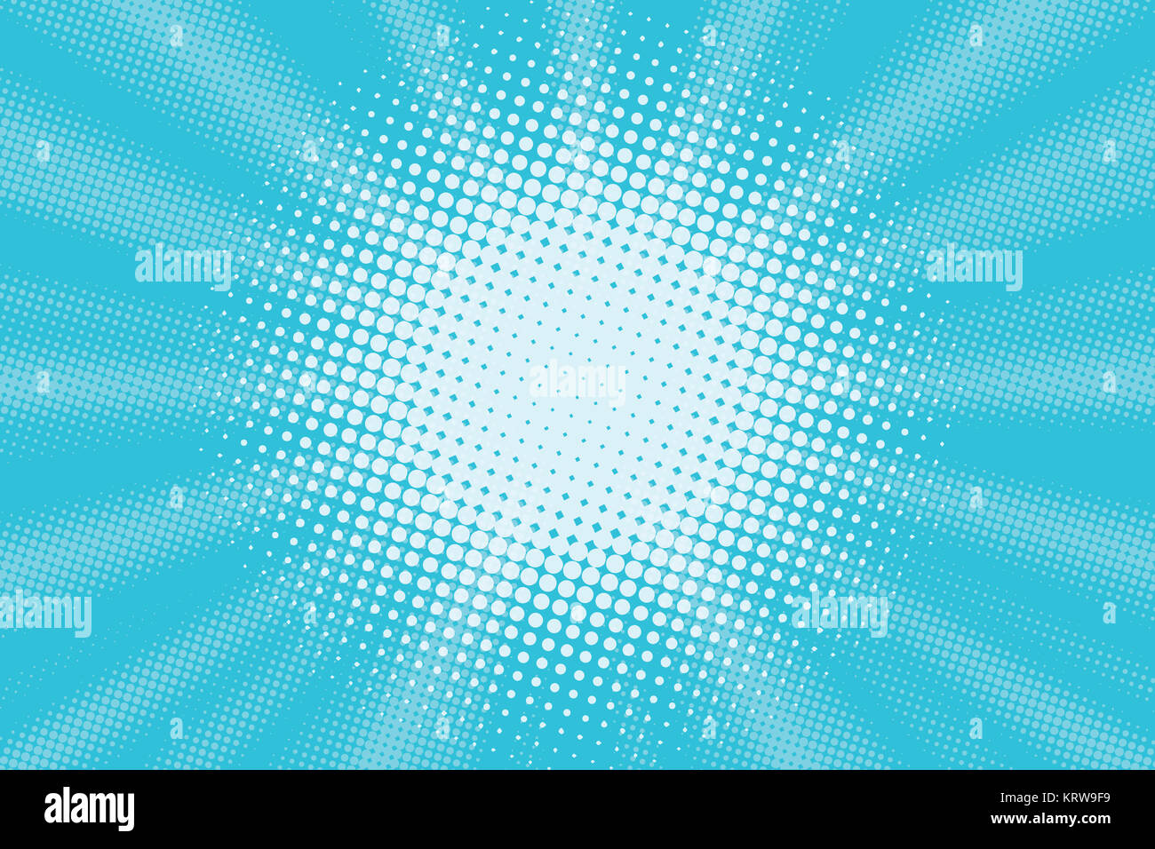 Light blue pop art background Stock Photo Alamy