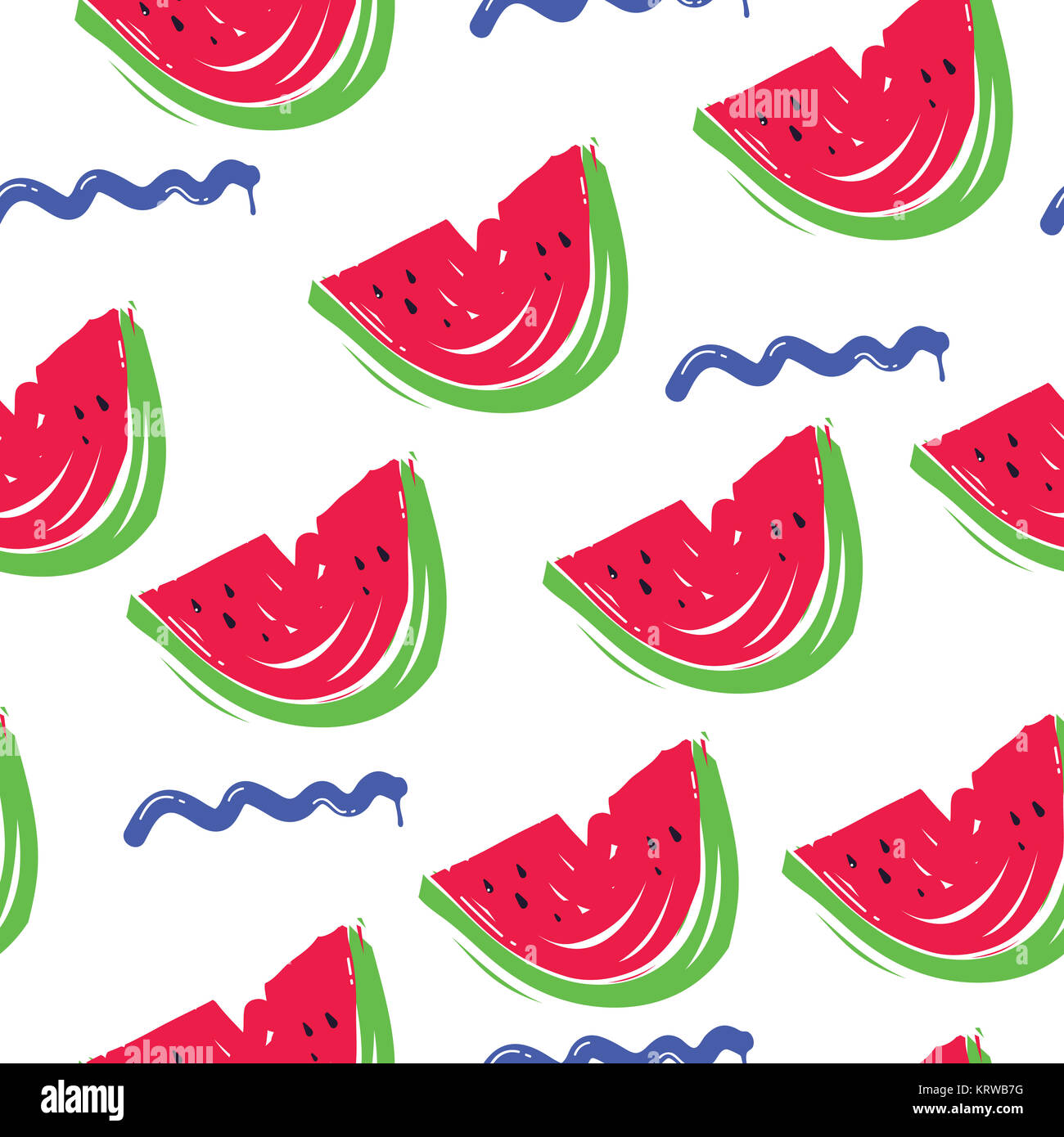 pattern watermelon wave Stock Photo Alamy