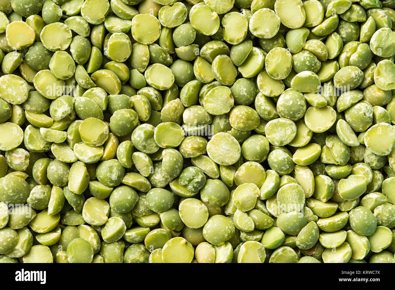 Green split peas Stock Photo Alamy