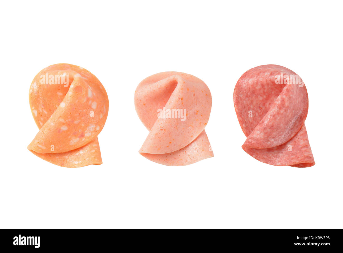 thin deli meat slices Stock Photo Alamy