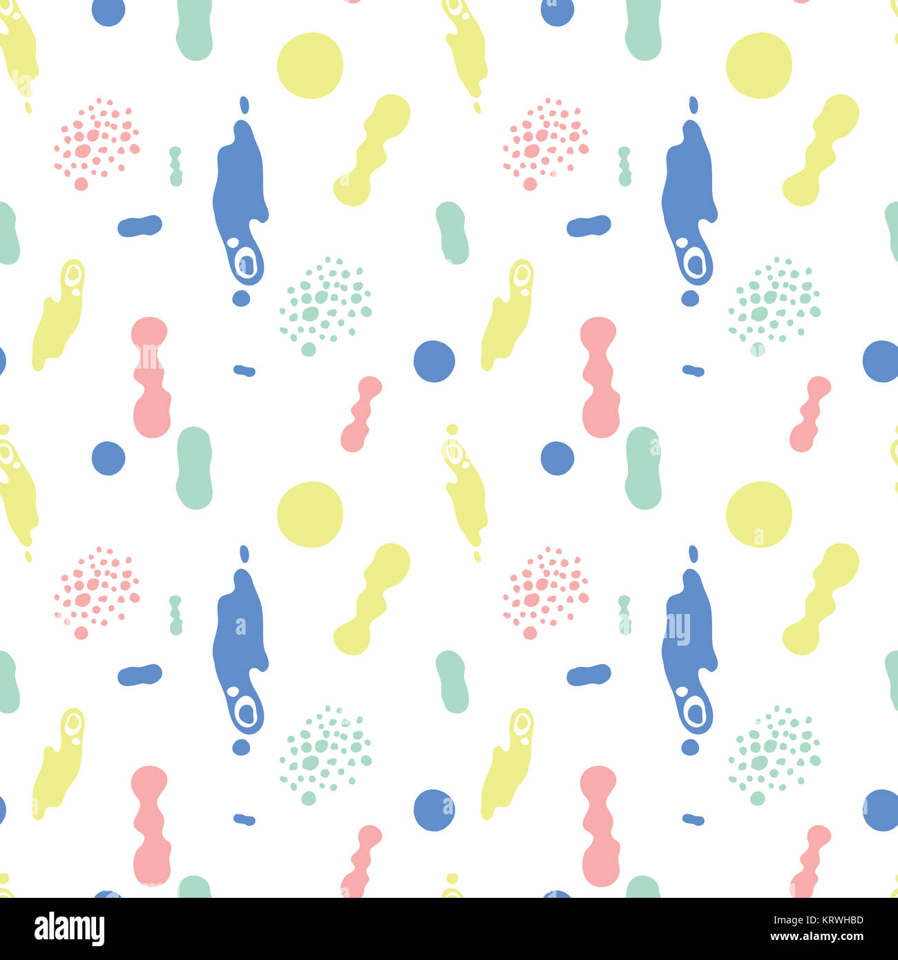 Colorful spot seamless pattern Stock Photo Alamy