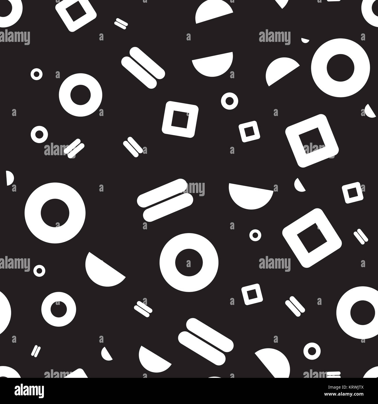 Seamless pattern geometric shapes Stock Photo - Alamy