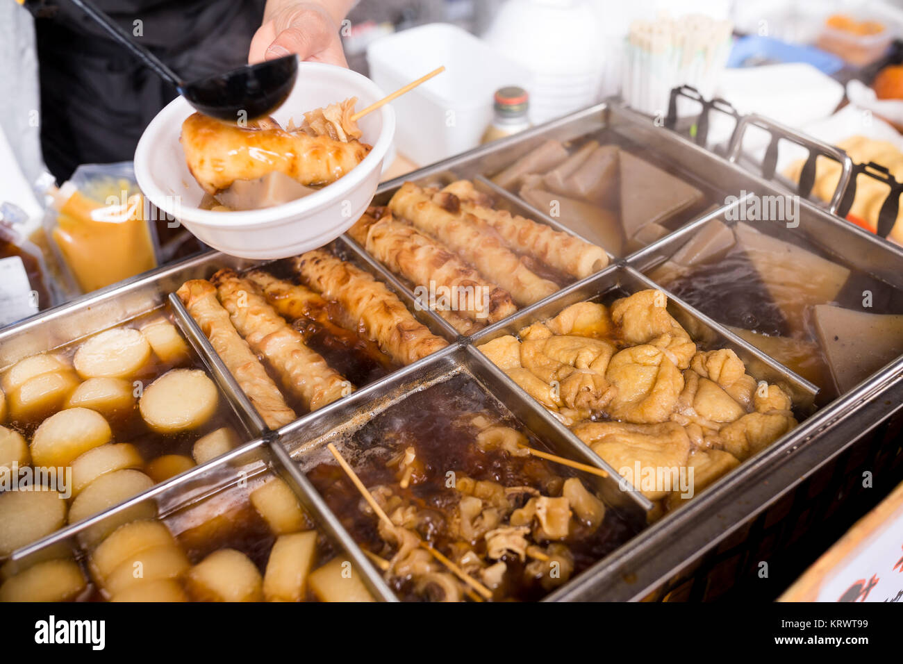 Oden, Japanese winter dish Stock Photo Alamy