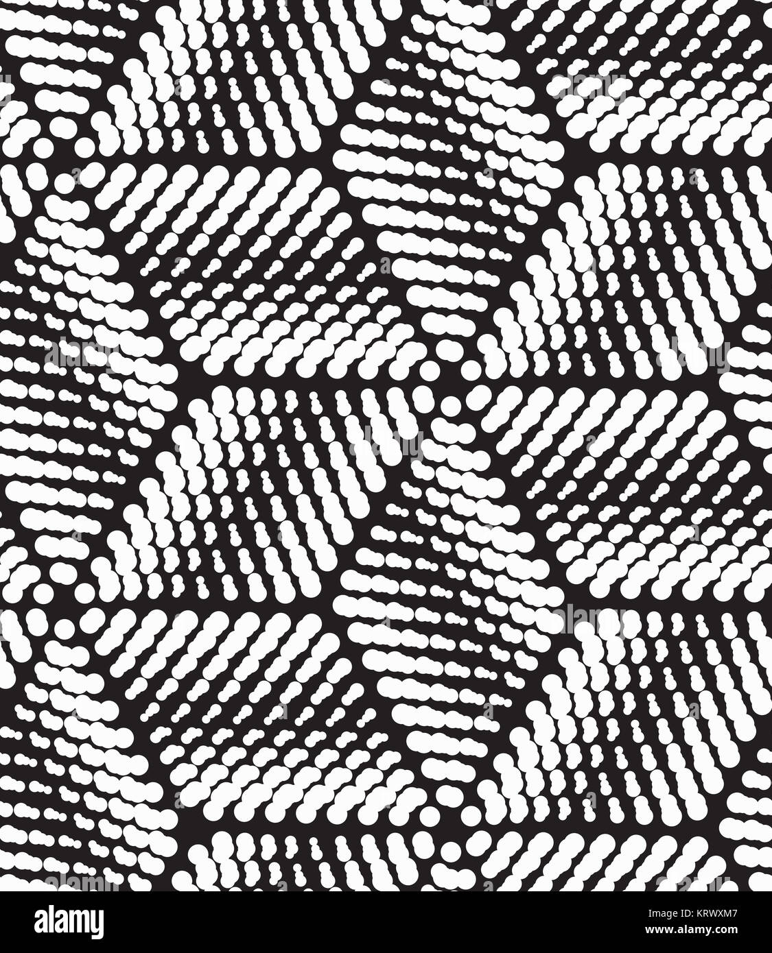 Vector seamless pattern. Modern geometric dots background Stock Photo ...
