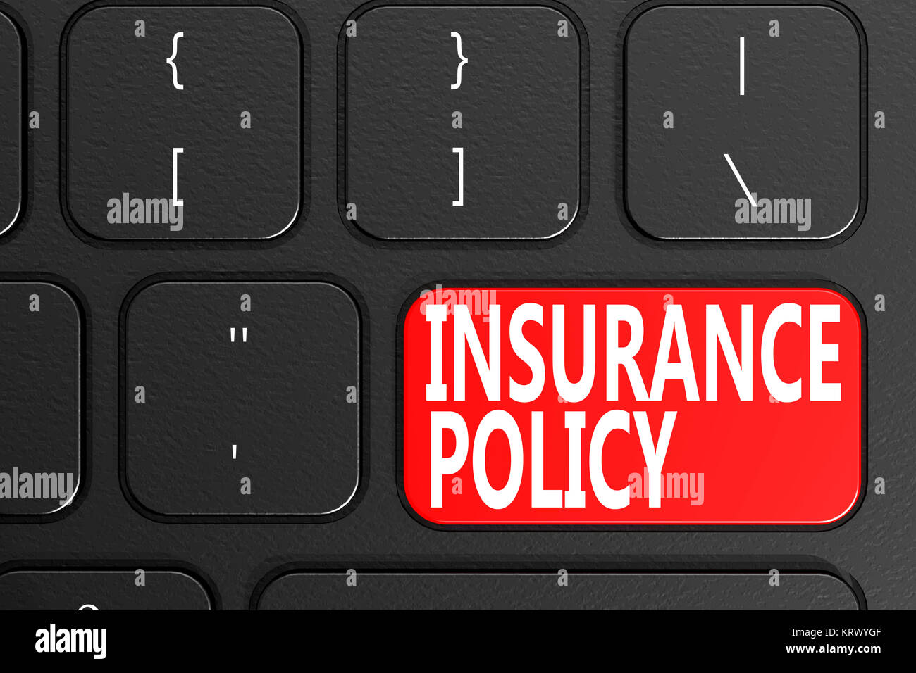 Policy isolated on 3d hi res stock photography and images Alamy