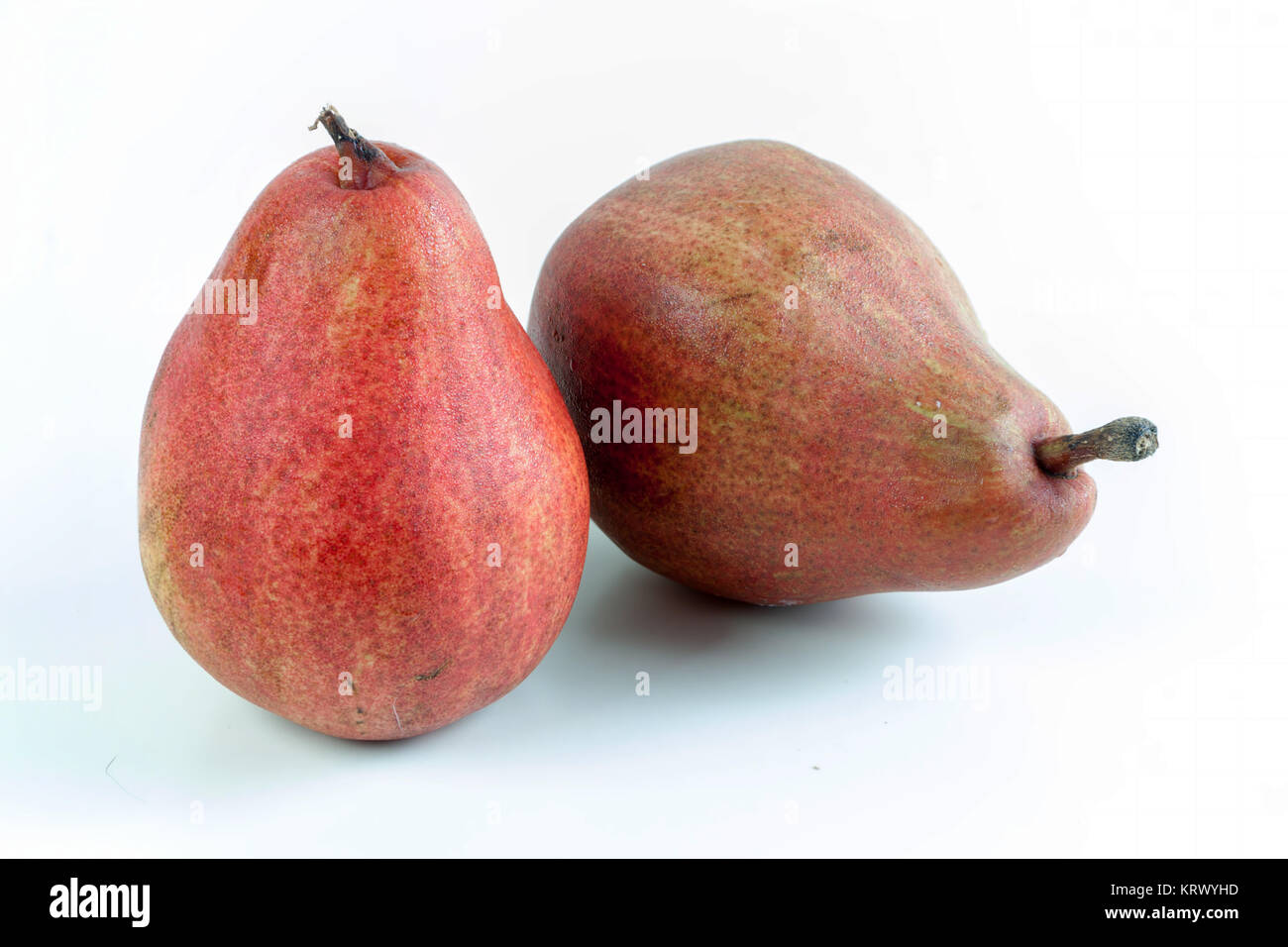 Ripe red pear Stock Photo - Alamy