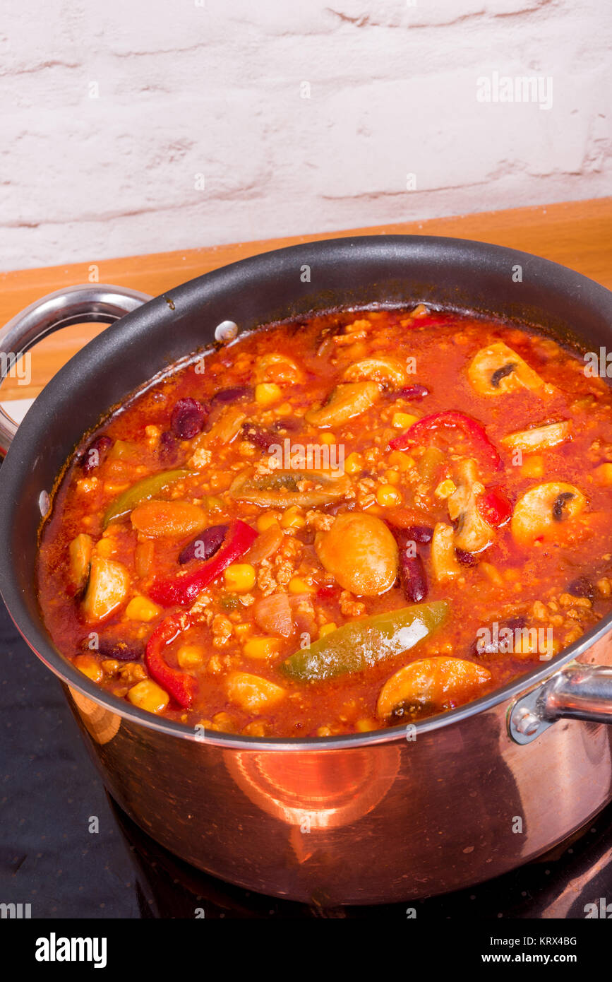 Chili con Carne Stock Photo Alamy