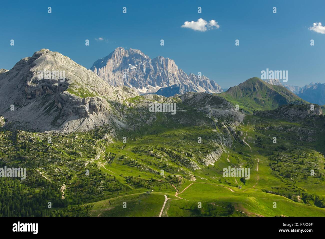 Dolomites Summer Landscape Stock Photo - Alamy