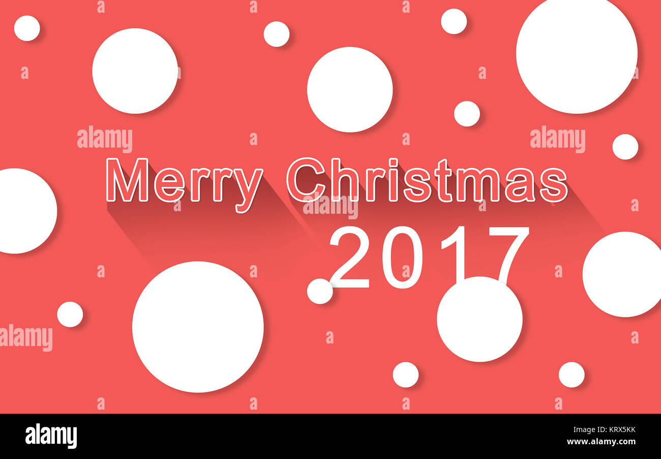 The happy Merry Christmas background Stock Photo