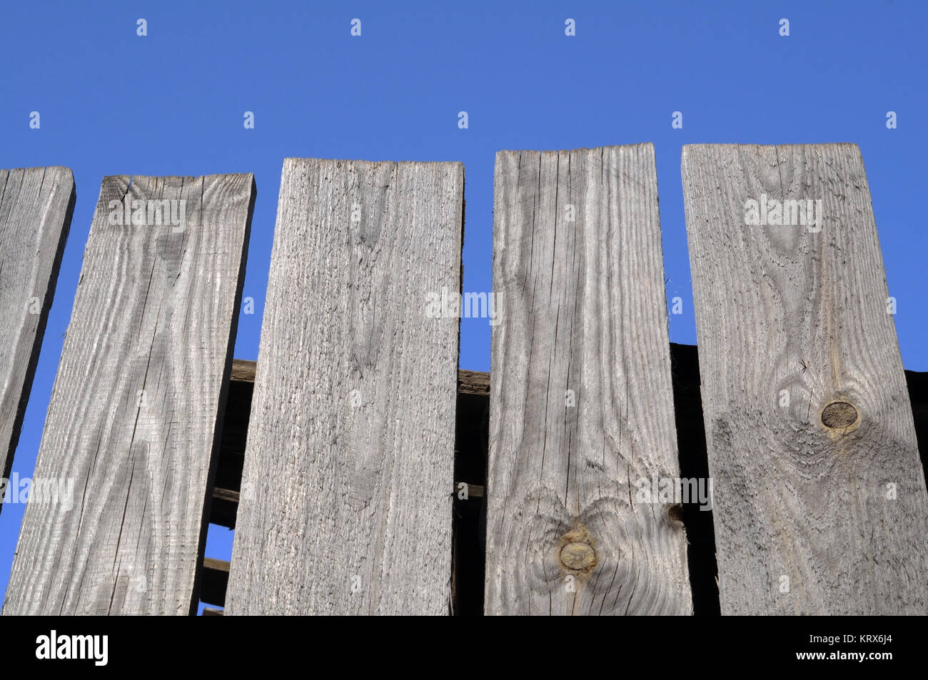 Old wooden fence Stock Photo - Alamy