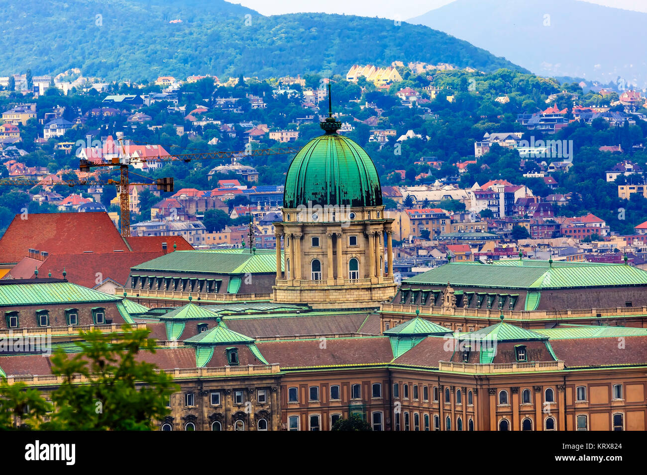 Buda Castle Budapest Hungary Stock Photo - Alamy