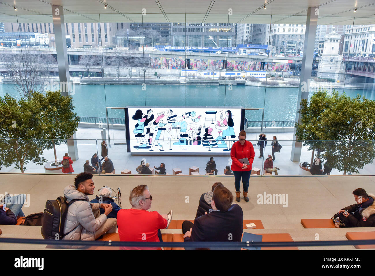 Apple Michigan Avenue opens tomorrow on Chicago's riverfront - Apple