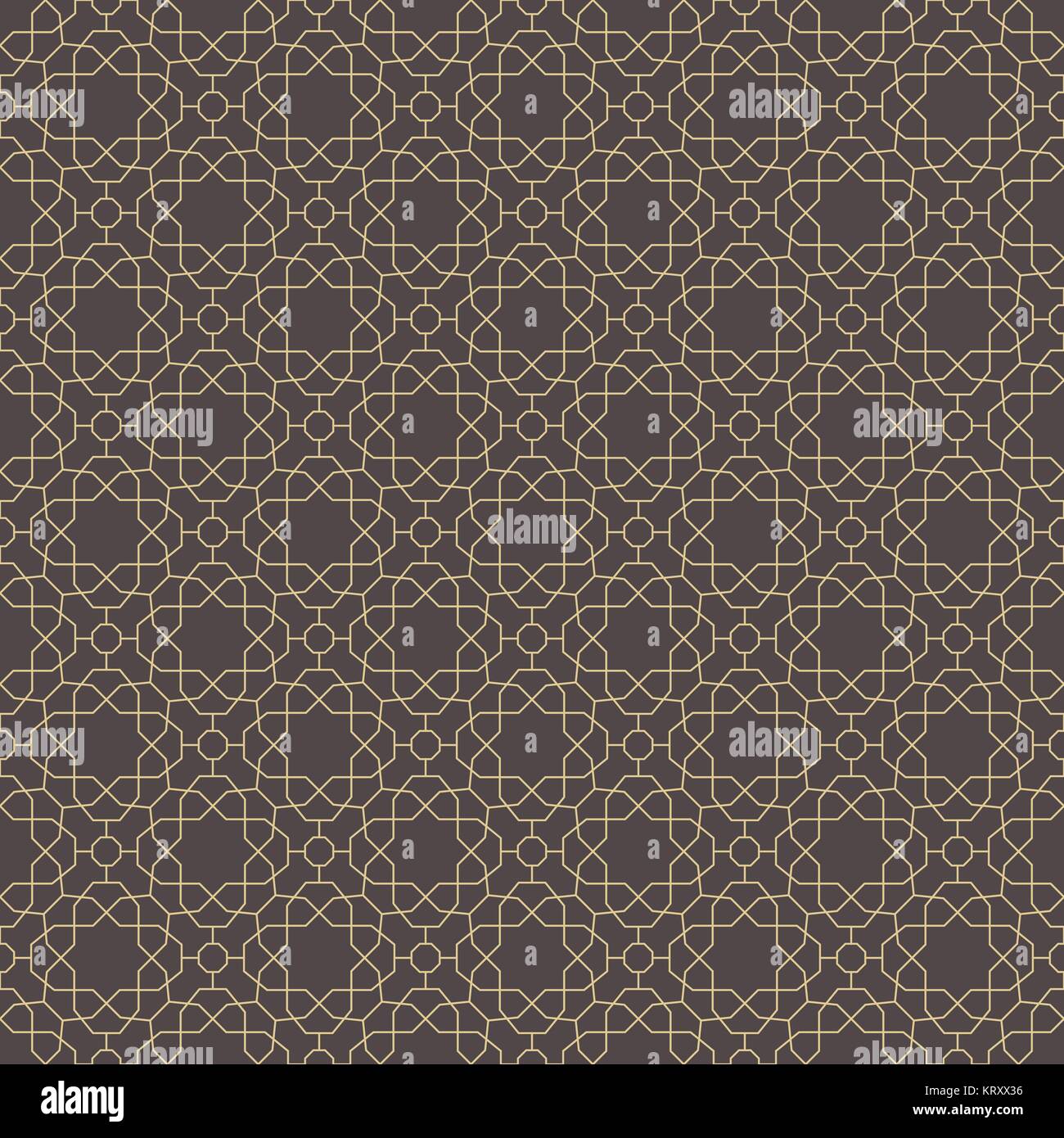 Seamless Vector Pattern in Arabian Style Stock Vector Image & Art - Alamy