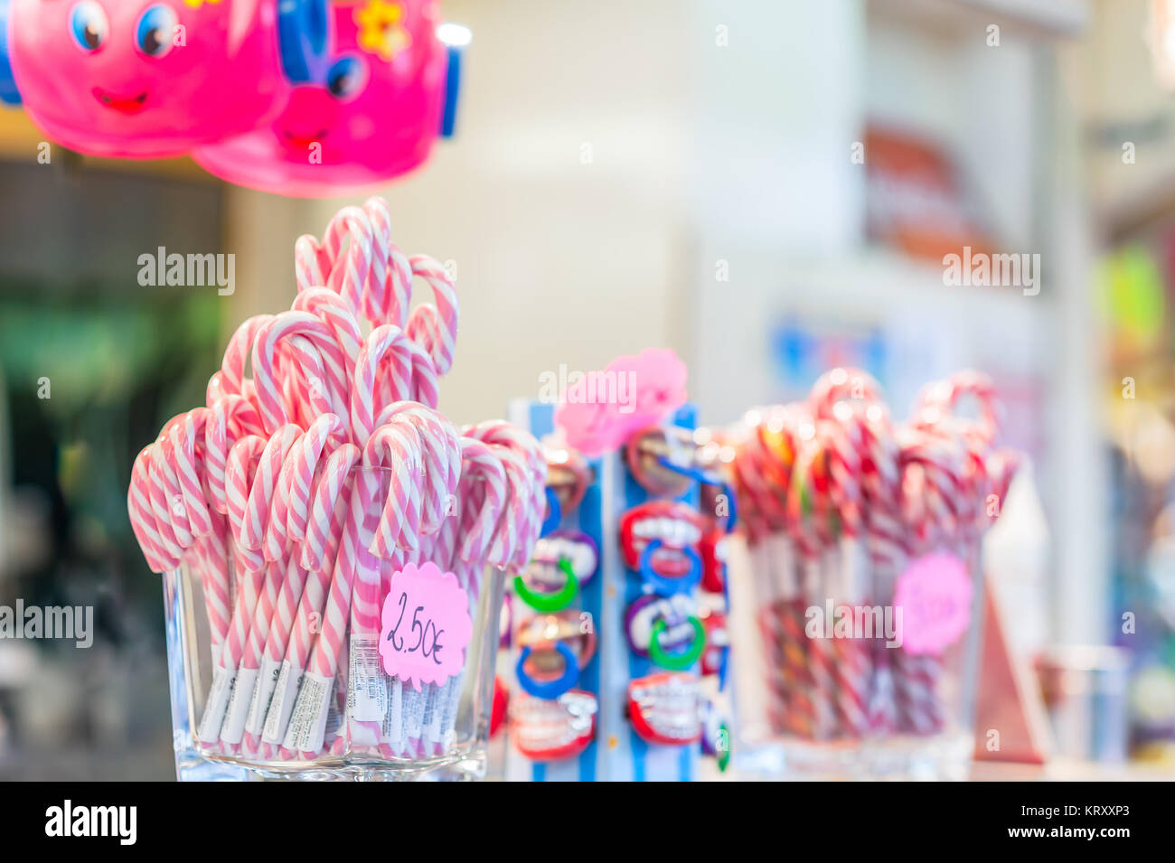 Classic candy canes for sale Stock Photo Alamy