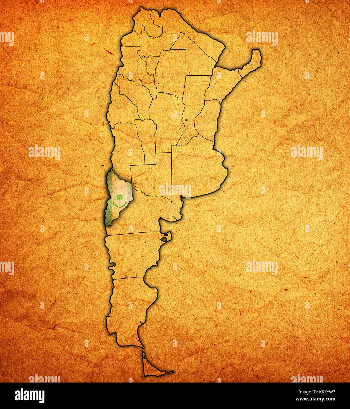 neuquen region territory Stock Photo