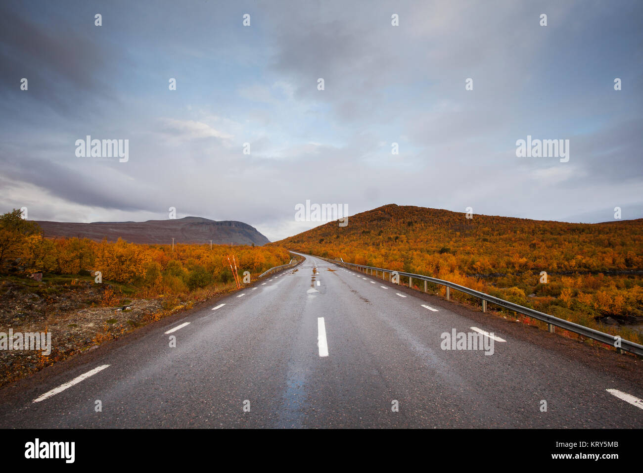 A rural road Stock Photo