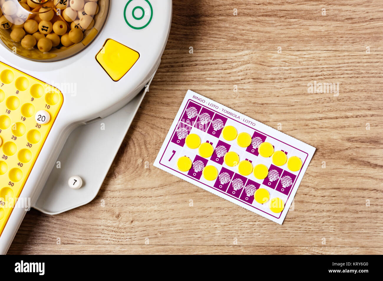 Bingo Game. Stock Photo