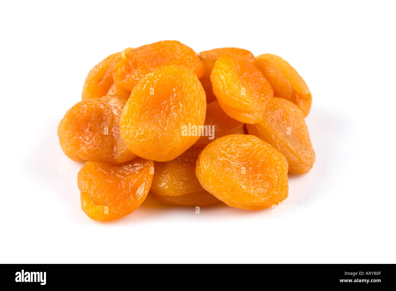 dried apricots isolated Stock Photo Alamy