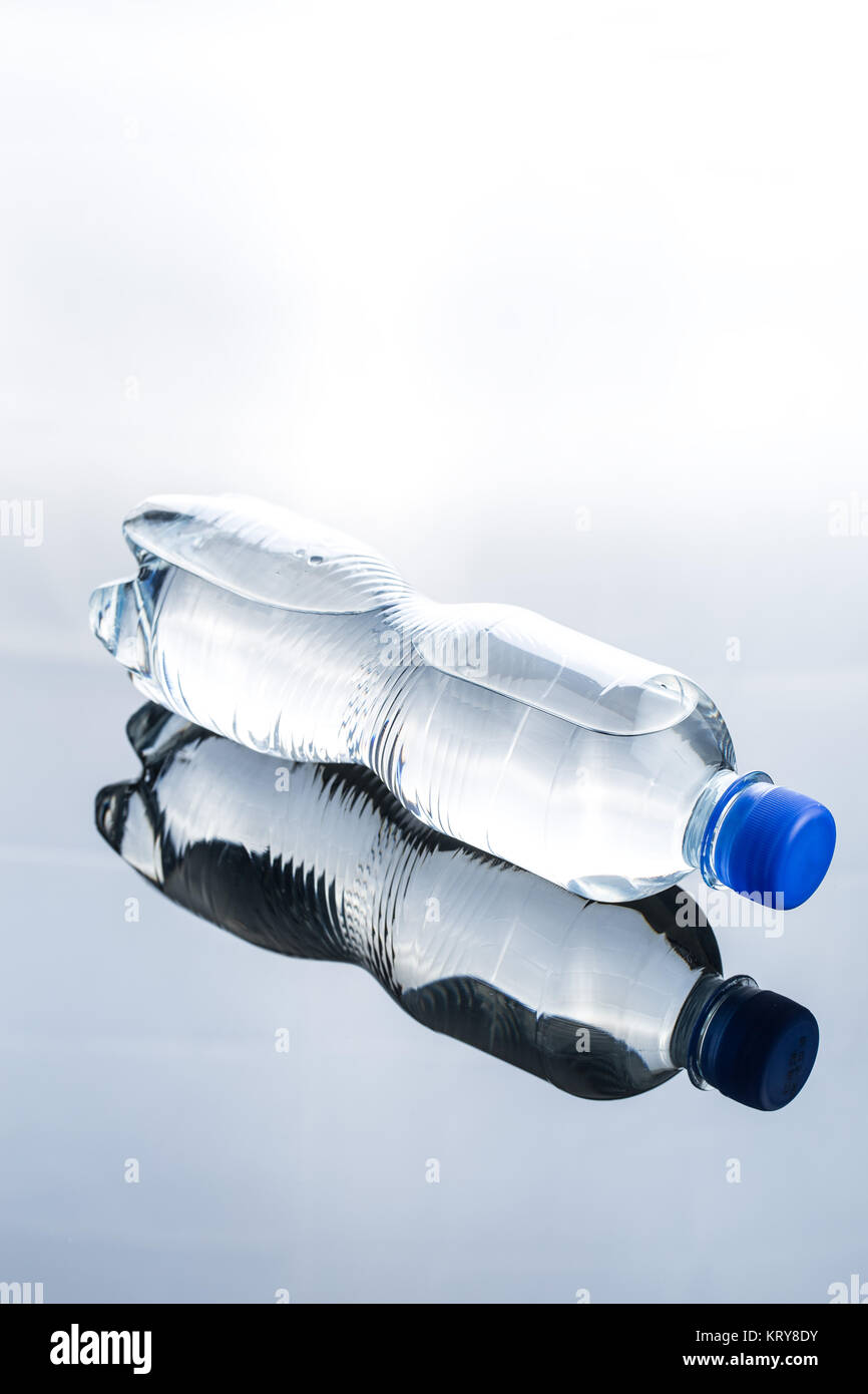Small plastic water bottle Stock Photo Alamy