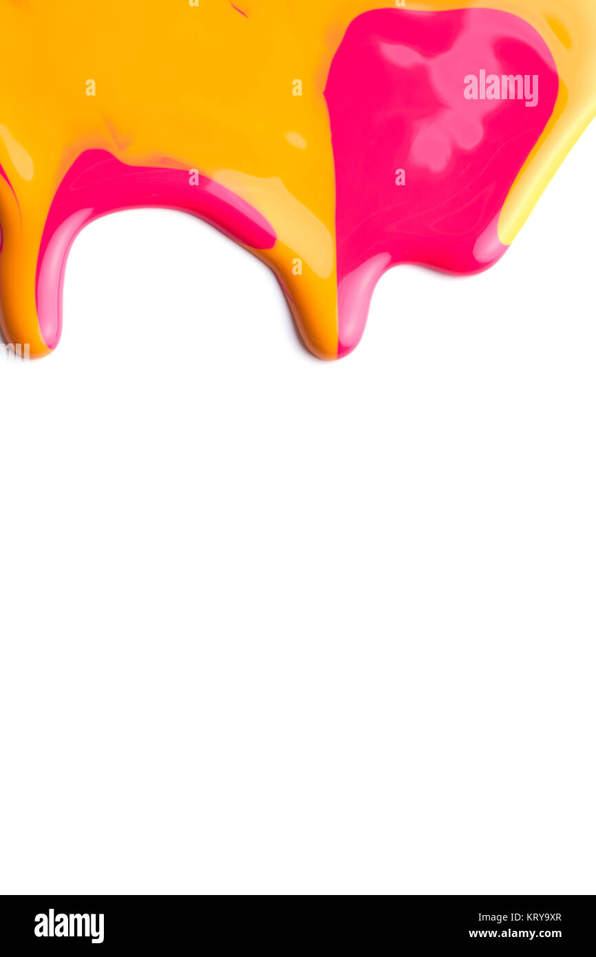 Color fluid splash pearl pink hi-res stock photography and images - Alamy