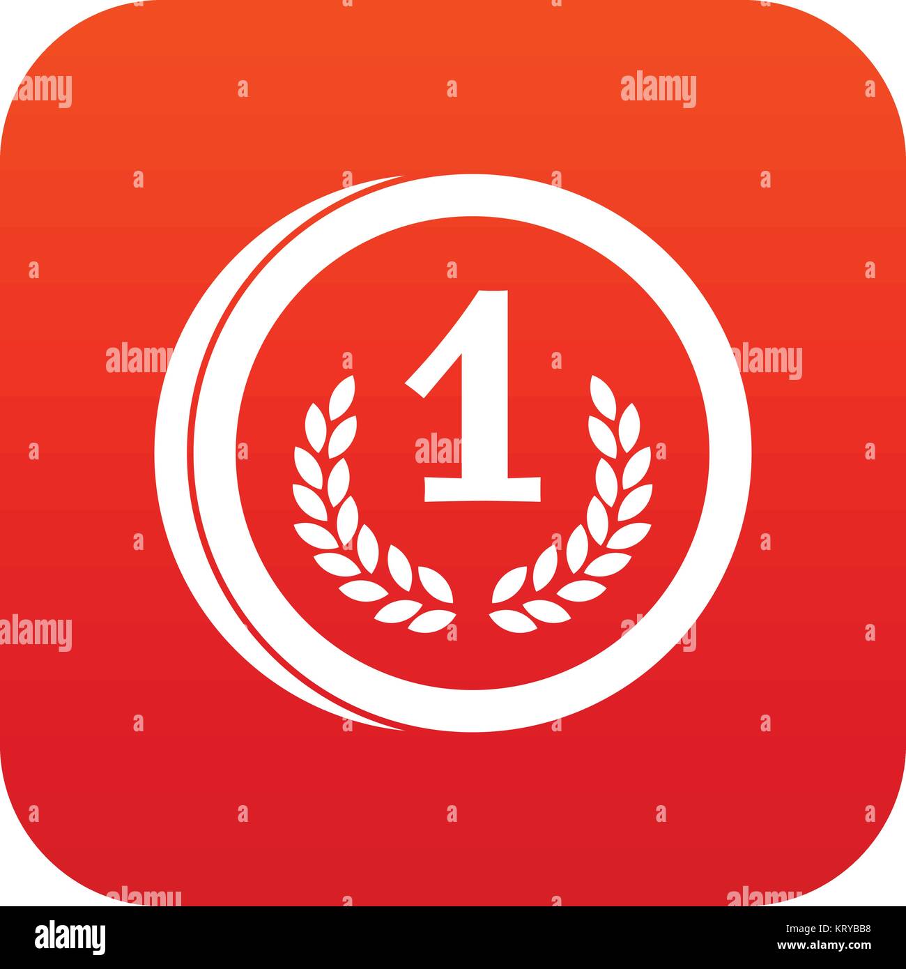 Coin icon digital red Stock Vector Image & Art - Alamy