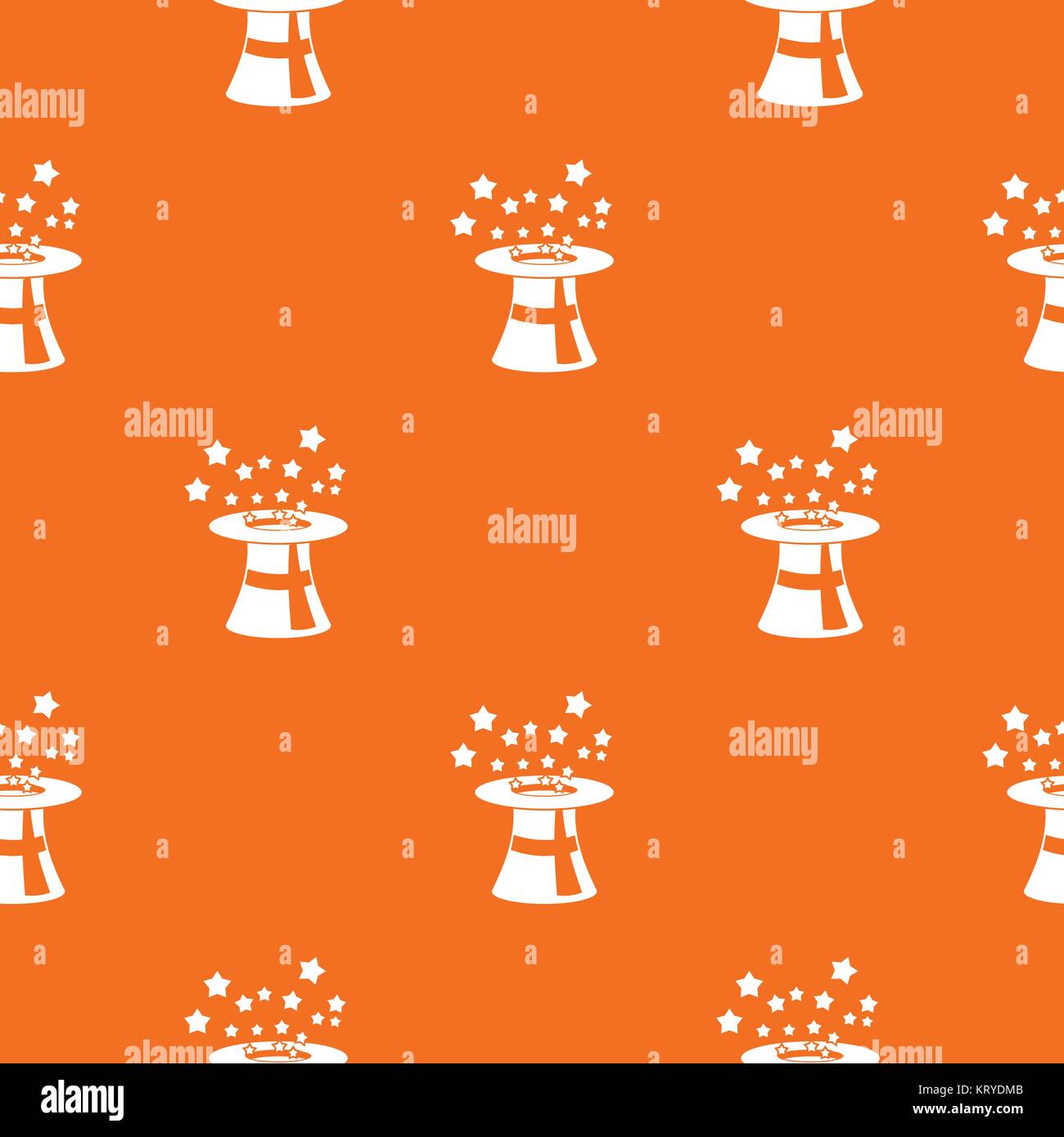 Magic hat with stars pattern seamless Stock Vector Image & Art - Alamy