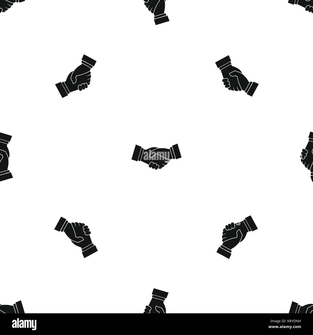 Handshake pattern seamless black Stock Vector Image & Art - Alamy