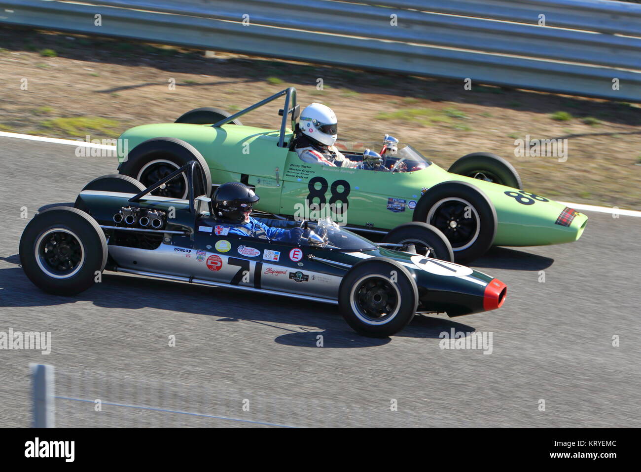 Classic Racing Cars competing over a weekend in Estoril, Portugal, in