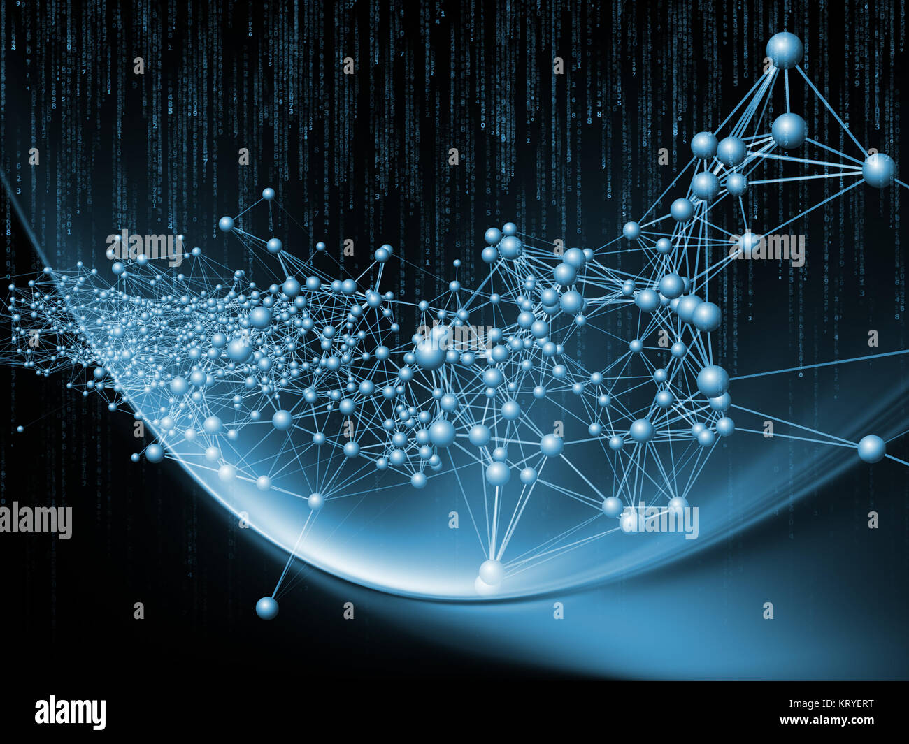 Unfolding of Computing Stock Photo - Alamy