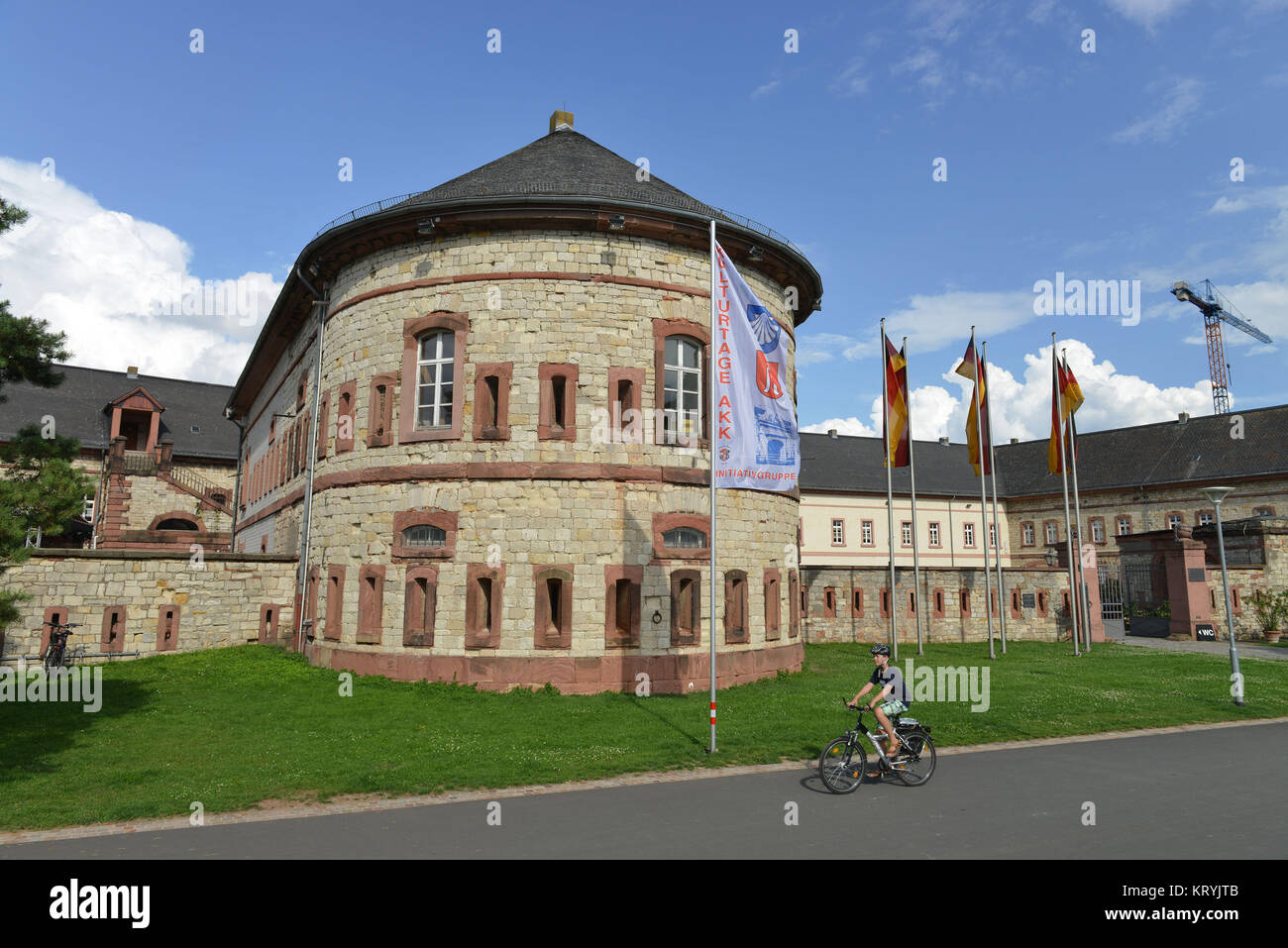 Reduit, MainzKastel, Hessian, Germany, Hessen, Deutschland Stock Photo